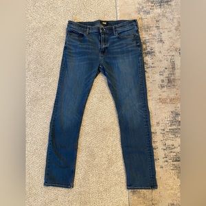 PAIGE Federal Jeans - size 36 waist.  34 in inseam. Practically new!